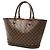 Louis Vuitton Marrone Damier Ebene Manosque GM - vista 2