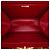 Borsa a tracolla Prada Red Saffiano and City Calf Light Frame Rosso - vista 4