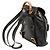 Gucci Black Calfskin Bamboo Drawstring Backpack - view 2
