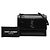 Saint Laurent Borsa a tracolla Monogram Sunset in pelle di vitello nera, misura Medium Nero - vista 7