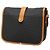 Borsa a tracolla Saint Laurent in PVC nero - vista 2