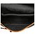 Borsa a tracolla Saint Laurent in PVC nero - vista 4