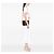 Borsa a tracolla Saint Laurent in PVC nero - vista 6