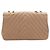 Chanel Gold Medium Chevron Iridescent Caviar Statement Flap D'oro - vista 4