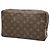 Louis Vuitton Marrone Monogram Trousse Toilette 28 - vista 2