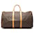 Louis Vuitton Marrone Monogram Keepall 55