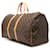 Louis Vuitton Marrone Monogram Keepall 55 - vista 2