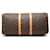 Louis Vuitton Marrone Monogram Keepall 55 - vista 3