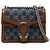 Gucci Blue Small GG Denim Dionysus Crossbody