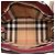Tote Burberry de couro de bezerro de grão médio com fivela vermelha Vermelho Bordeaux - vista 4