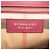 Tote Burberry de couro de bezerro de grão médio com fivela vermelha Vermelho Bordeaux - vista 5