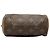 Louis Vuitton Brown Monogram Mini Speedy HL Marrone - vista 3