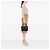 Lady Dior in agnello cannage nero misura Medium - vista 6