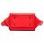 Céline Borsa Celine Red Small Smooth Calfskin Tie Knot Rosso - vista 3