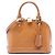 Louis Vuitton Alma BB in monogram vernis marrone Cammello