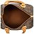 Louis Vuitton Marrone Monogram Speedy 25 - vista 4