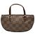 Louis Vuitton Pochette Manosque in Damier Ebene marrone
