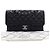 Chanel Black Small Classic Caviar Double Flap Nero - vista 15