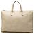 Valigetta LOEWE Goya in pelle beige con anagramma in rilievo
