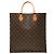 Louis Vuitton Sac Plat Monogram Marrone