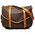 Louis Vuitton Marrone Monogram Saumur 43