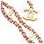 Chanel Pink Quilted Caviar Pick Me Up Flap Belt Bag Rosa - vista 13