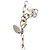 Collana Lucky Charm Chanel in ottone argentato CC e placcato oro con perle finte Argento - vista 5