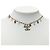 Collana Lucky Charm Chanel in ottone argentato CC e placcato oro con perle finte Argento - vista 6