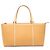 Tote in pelle marrone Burberry Caramello