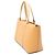 Tote in pelle marrone Burberry Caramello - vista 2