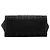 Tote Deauville Chanel Black Medium Canvas Square Stitch Preto - vista 3