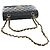 Chanel Black Small Classic Caviar Double Flap Nero - vista 14
