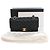 Chanel Black Small Classic Caviar Double Flap Nero - vista 15