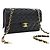 Chanel Black Small Classic Caviar Double Flap Nero - vista 2