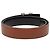 Cinturón reversible Hermès marrón Chevre Mysore Cadena H - vista 3