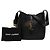 Saint Laurent Borsa Hobo Le 5 a 7 in Pelle di Vitello Grained Nera Nero - vista 8