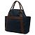 Hermès Blue Toile Sac de Pansage Grooming Bag Blu navy - vista 2