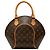Louis Vuitton Marrone Monogram Ellipse PM