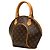 Louis Vuitton Marrone Monogram Ellipse PM - vista 2