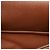 Pochette Clutch Hermès Brown Courchevel Jet Marrone - vista 4