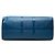 Louis Vuitton Keepall 55 in pelle Epi blu - vista 3