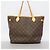 Borsa Tote Louis Vuitton Monogram Neverfull MM Marrone - vista 12