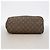 Borsa Tote Louis Vuitton Monogram Neverfull MM Marrone - vista 3