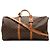 Louis Vuitton Monogram Keepall Bandoulière 60 Borsa Boston Marrone Monogramma