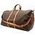 Louis Vuitton Monogram Keepall Bandoulière 60 Borsa Boston Marrone Monogramma - vista 3