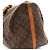 Louis Vuitton Monogram Keepall Bandoulière 60 Borsa Boston Marrone Monogramma - vista 8