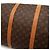 Louis Vuitton Monogram Keepall Bandoulière 60 Borsa Boston Marrone Monogramma - vista 9