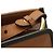 Piccola borsa a tracolla Fendi Runaway Marrone Nero - vista 6