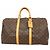 Louis Vuitton Boston Monogram Keepall Bandoulière 50 Marrone