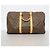 Louis Vuitton Boston Monogram Keepall Bandoulière 50 Marrone - vista 11